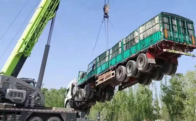 相山区道路脱困救援案例